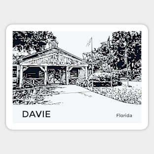 Davie Florida Sticker